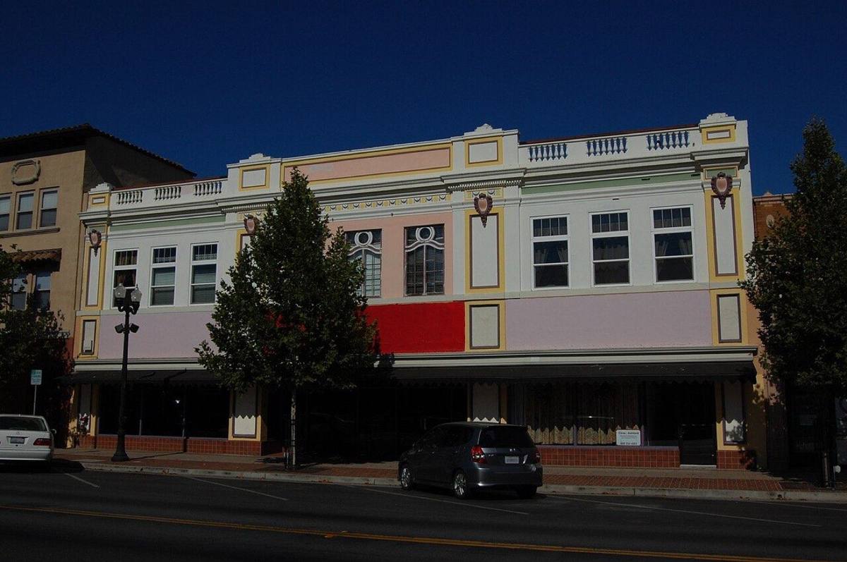 The Strand Theater, downtown Gilroy