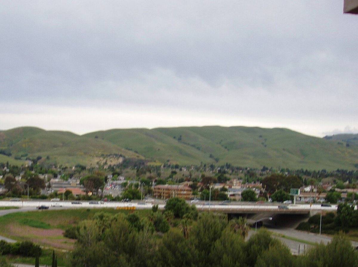 Milpitas and the eastern hills