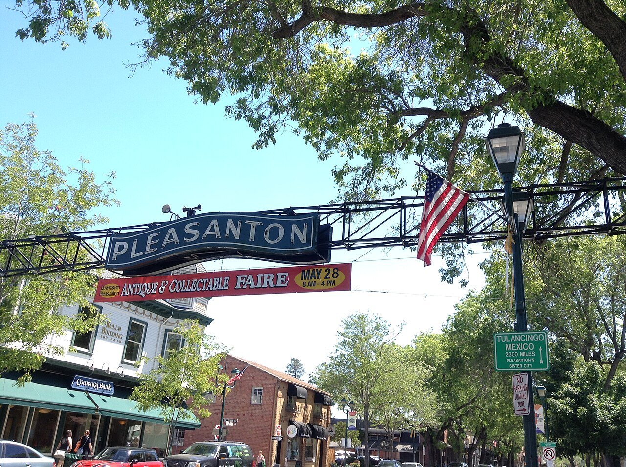 Pleasanton · city view