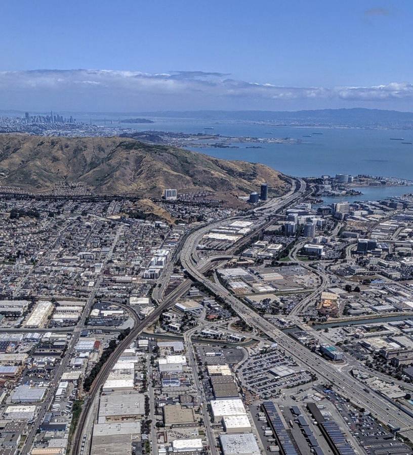 South San Francisco from the air