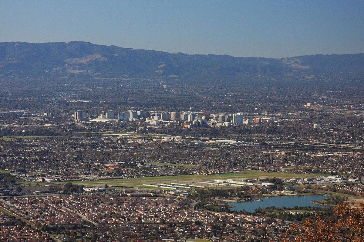 The San Jose skyline